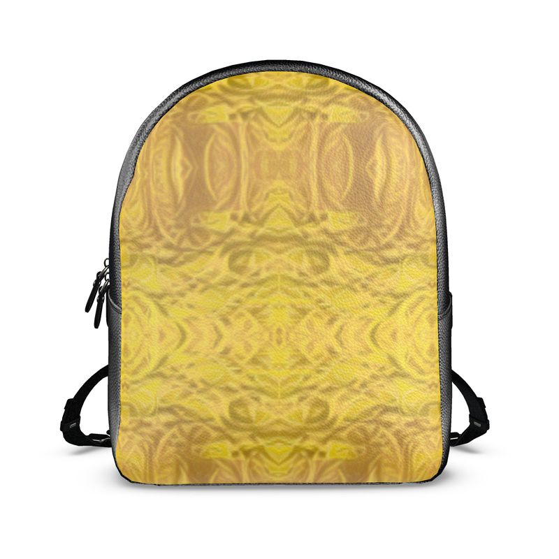 Canary Yellow 140 Colville Leather Backpack