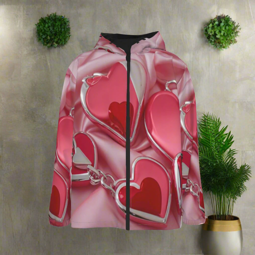 Introducing the Love2 Hooded Zipper Windproof Jacket, perfect for any occasion - from leisure wear to outdoor adventures. Made with high-quality 100% polyester fabric, this jacket provides superior wind protection while maintaining a regular fit. Complete with a stylish hood and zipper design. Care instructions: machine wash cold, tumble dry low. Elevate your wardrobe today.