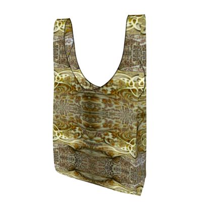 Animal Print Parachute Shopping Bag