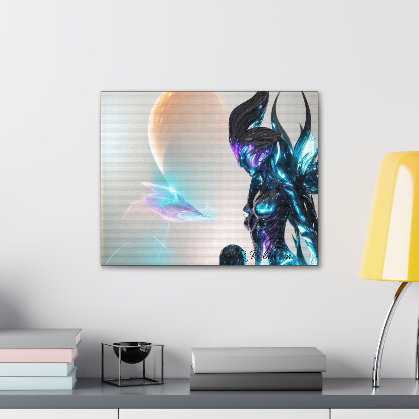 Plasma Woman No 1 Canvas Gallery Wraps