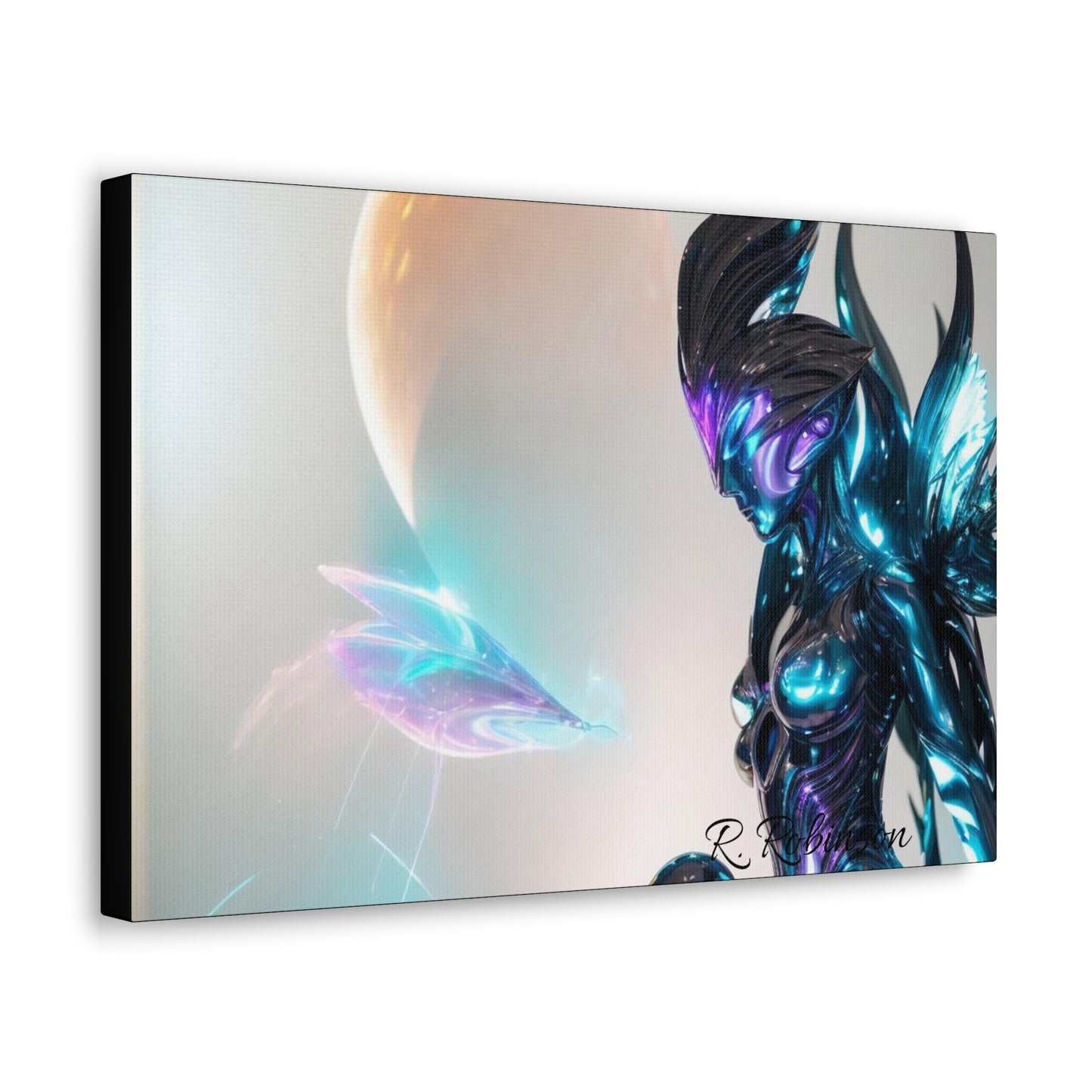 Plasma Woman No 1 Canvas Gallery Wraps