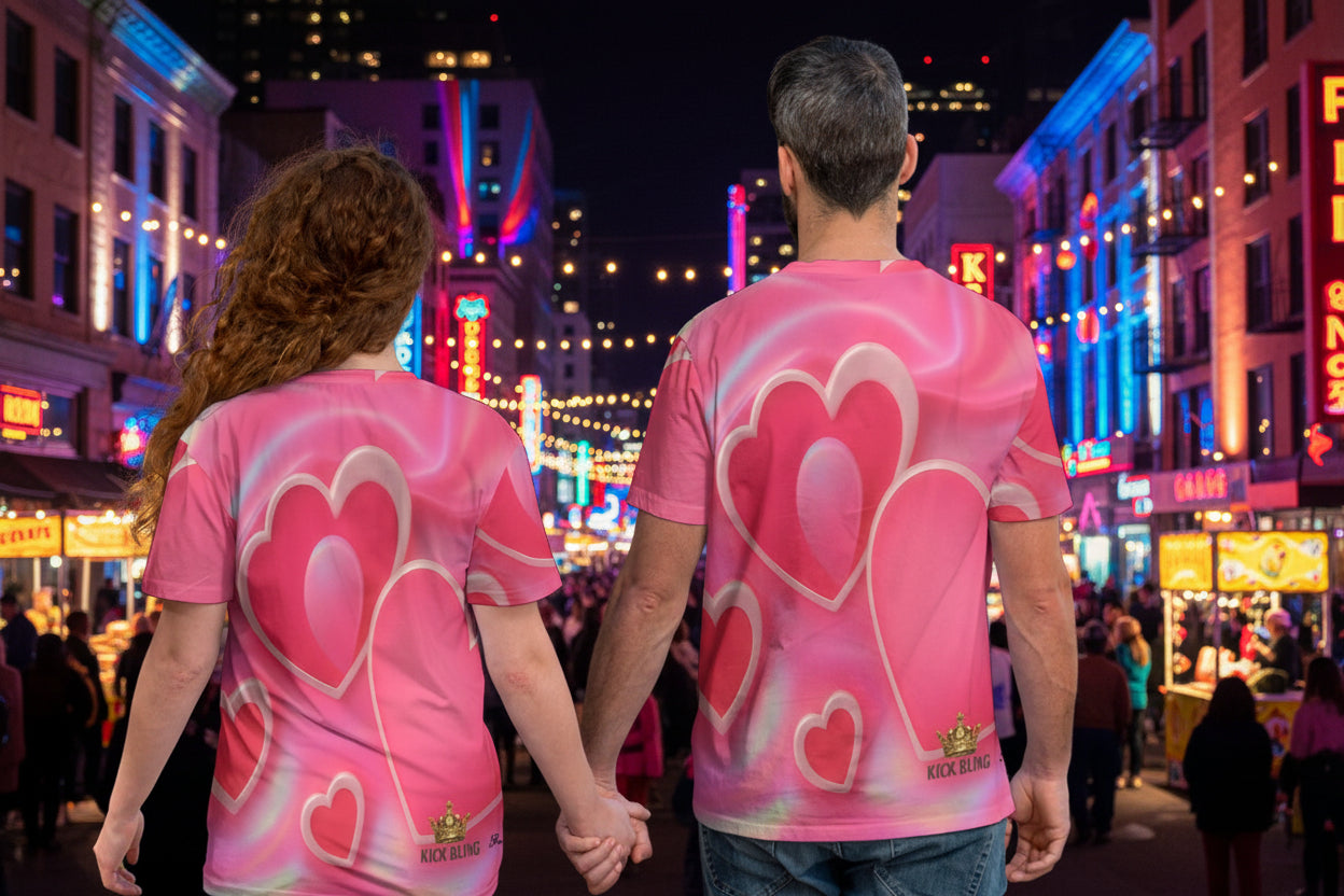 Unleash your edge with the Sheer Love2 Basic T—a fearless staple that refuses to play it safe. Crafted from premium jersey (95% polyester, 5% spandex), this tee delivers breathable comfort without sacrificing attitude. The classic round neck and relaxed fit give you room to move, while the substantial 180 g/m² fabric weight ensures it holds its shape through bold adventures. Machine wash cold, and let this essential piece become your go-to canvas for making a statement, day after day.