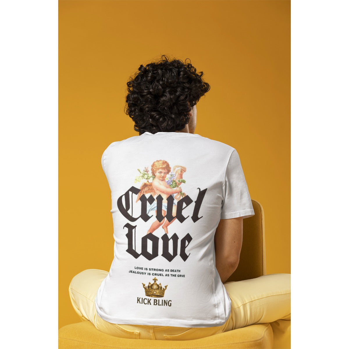 Never love because of jealousy, pride, or hatred. That would be cruel to fake love in that way. Elevate your everyday wardrobe with this essential classic tee. Crafted from premium, breathable fabric that feels soft against the skin, it delivers comfort without compromise. The relaxed fit provides effortless style for any occasion—whether you're dressing down for casual outings or layering for a polished look. A timeless round neckline and quality construction make this a versatile staple you'll reach for a