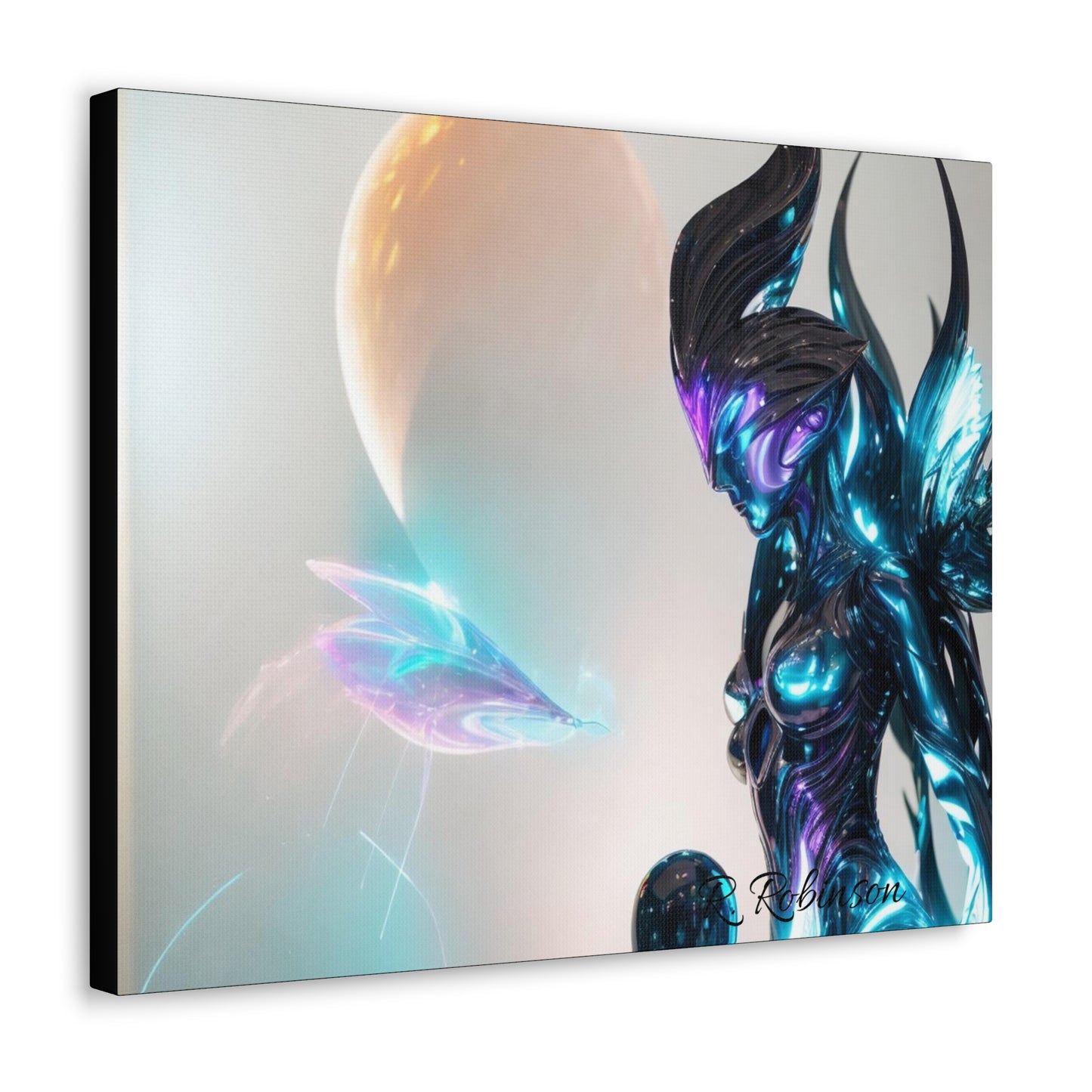 Plasma Woman No 1 Canvas Gallery Wraps