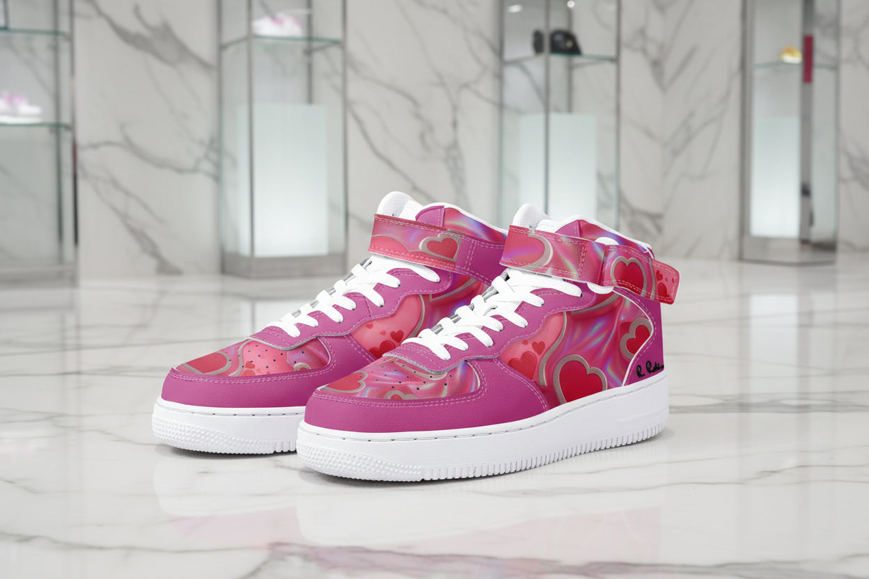 Elevate your everyday stride with these unisex high-top leather sports sneakers, crafted for those who refuse to compromise on style or substance. The premium leather upper pairs seamlessly with breathable mesh lining, while soft EVA padded insoles cradle your feet in comfort throughout the day. A durable EVA outsole delivers reliable traction on any surface, and the high-profile ankle support provides stability without sacrificing mobility. The secure hook-and-loop closure ensures a customized fit that mov