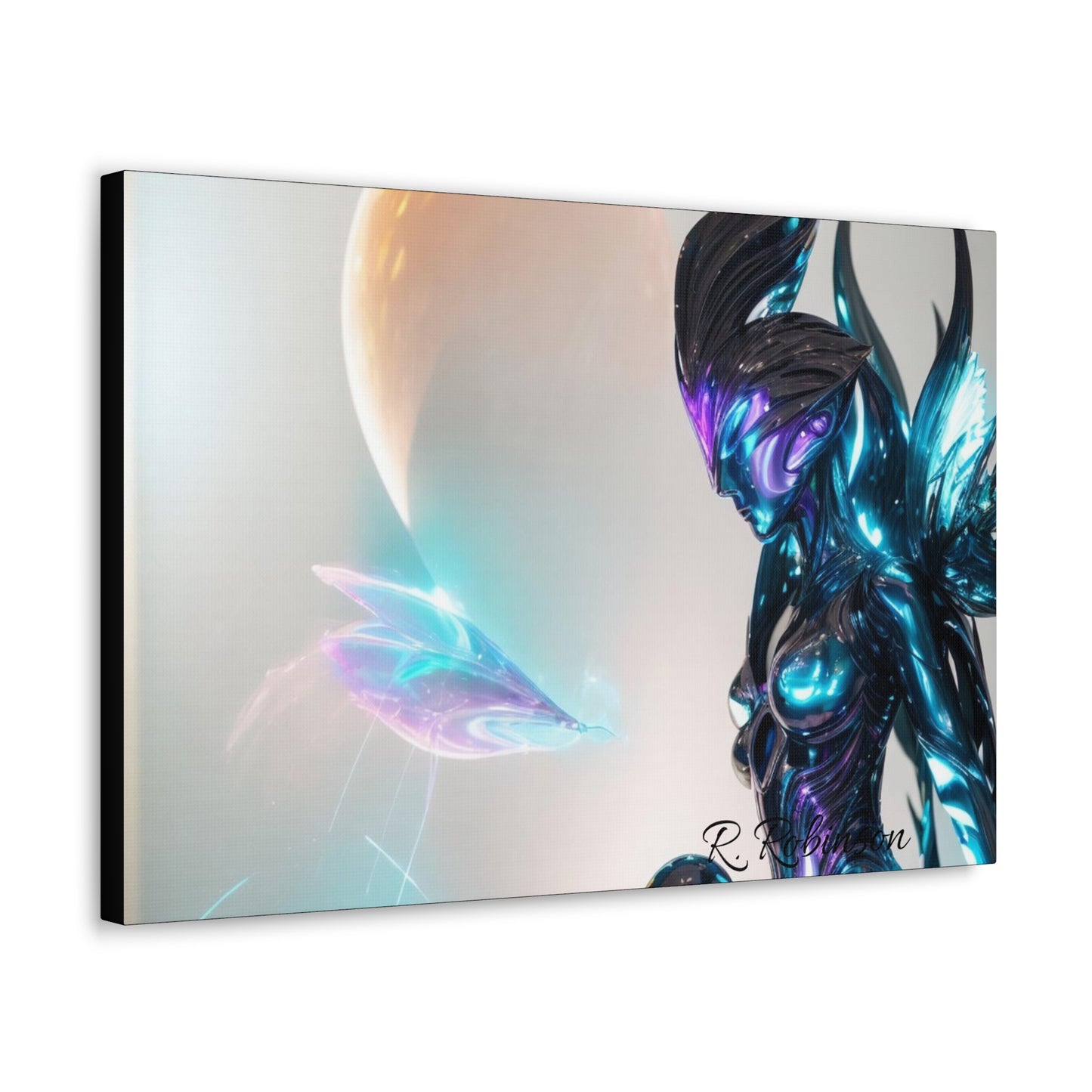 Plasma Woman No 1 Canvas Gallery Wraps