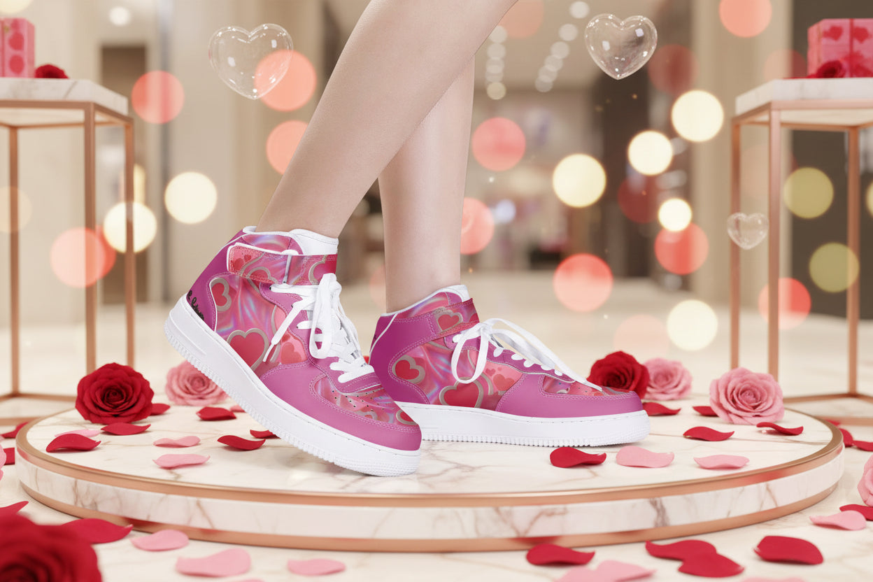 Elevate your everyday stride with these unisex high-top leather sports sneakers, crafted for those who refuse to compromise on style or substance. The premium leather upper pairs seamlessly with breathable mesh lining, while soft EVA padded insoles cradle your feet in comfort throughout the day. A durable EVA outsole delivers reliable traction on any surface, and the high-profile ankle support provides stability without sacrificing mobility. The secure hook-and-loop closure ensures a customized fit that mov