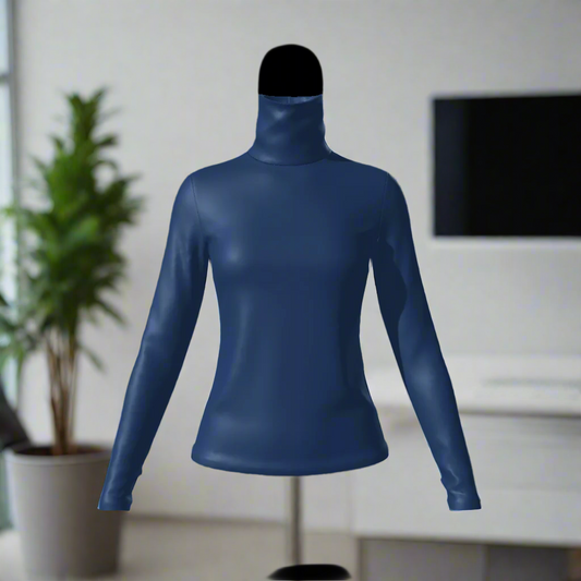 Elevate your wardrobe with our Women's Turtle Neck Top. Made from a luxurious blend of 95% polyester and 5% spandex, this top offers high stretch and a moderate thickness for comfort and style. Perfect for any occasion, from daily casual to special events, this top features a turtleneck and long sleeves for an elegant and sophisticated look. Care instructions are included for easy maintenance. Experience the ultimate in comfort and fashion with our Women's Turtle Neck Top.