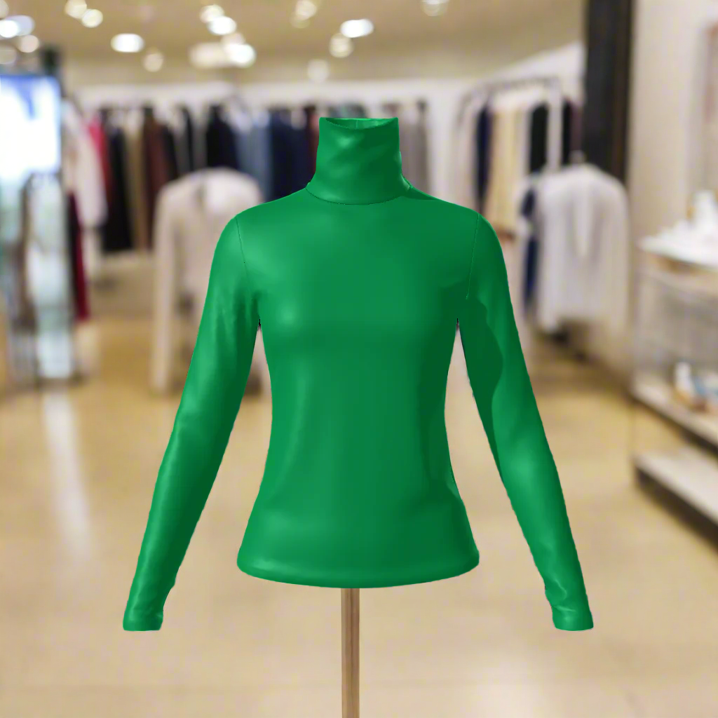 Elevate your wardrobe with our Women's Turtle Neck Top. Made from a luxurious blend of 95% polyester and 5% spandex, this top offers high stretch and a moderate thickness for comfort and style. Perfect for any occasion, from daily casual to special events, this top features a turtleneck and long sleeves for an elegant and sophisticated look. Care instructions are included for easy maintenance. Experience the ultimate in comfort and fashion with our Women's Turtle Neck Top.