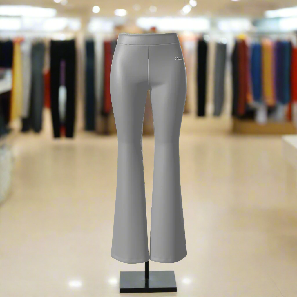 Elevate your wardrobe with our Women's High Waisted Stretch Pants. Crafted from a high-quality blend of 92% polyester and 8% spandex, these bodycon pants offer a comfortable fit and high stretch for all-day wear. Perfect for any occasion, from casual to daily wear. Carefully designed with a flattering mid-waist and elegant flare, these pants are a must-have for every season. Machine washable for easy care.