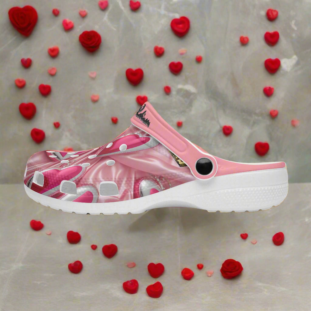 Experience ultimate comfort and style with Love4 Printed Clogs. Designed for both men and women, these clogs feature a soft and lightweight EVA upper and a durable anti-slip outsole for indoor and outdoor wear. Available with matching jackets, wear them as flip-flops or sandals for a versatile look.