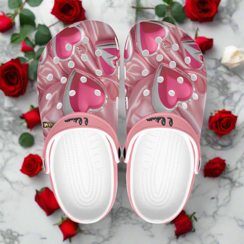 Experience ultimate comfort and style with Love4 Printed Clogs. Designed for both men and women, these clogs feature a soft and lightweight EVA upper and a durable anti-slip outsole for indoor and outdoor wear. Available with matching jackets, wear them as flip-flops or sandals for a versatile look.