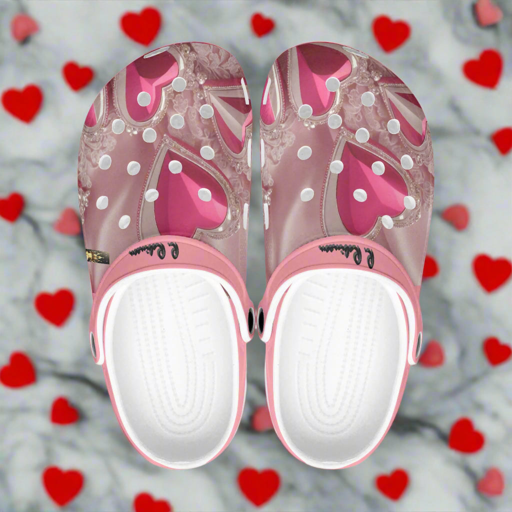 Experience comfort and style with Love5 Printed Clogs! Designed for both men and women, these clogs are made with a soft and lightweight EVA material for ultimate comfort. The durable outsole provides anti-slip performance, making them perfect for indoor and outdoor wear. Plus, they come with matching jackets for a complete look. Versatile, comfortable, and stylish, these clogs are a must-have!