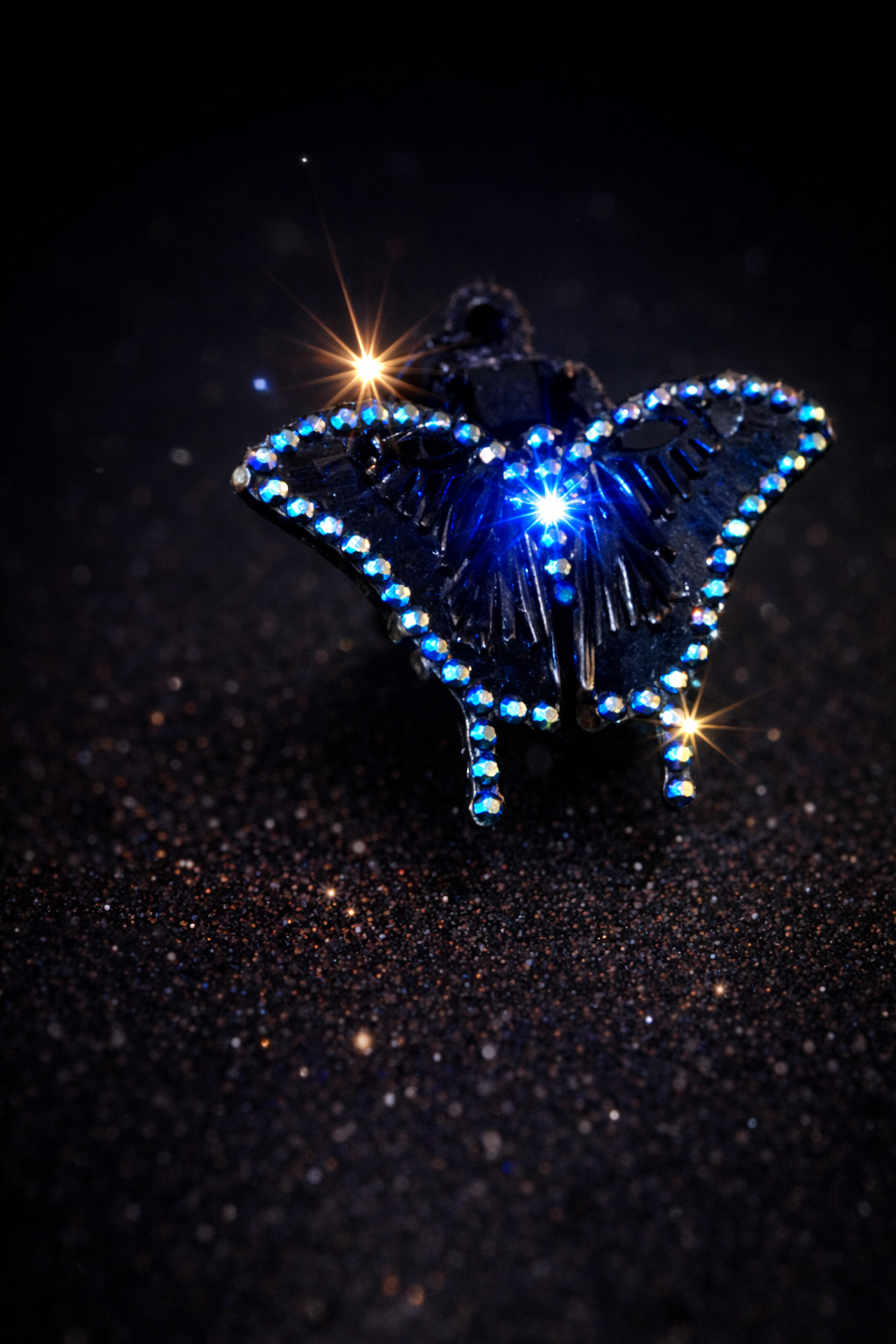 Peacock Blue Butterfly Bling is the shoe charm that keeps collectors coming back. Each iridescent design sparkles with peacock blue rhinestones that shift and shimmer with every step—making it the perfect tradable collectible. Build your charm collection, swap with friends, or hunt for rare variations. Crafted with non-toxic glue and durable 2-3mm rhinestones, it measures 2.5" wide by 2" long. Available fully blinged or plain, with separate bling kits to customize your style. Start your collection today.