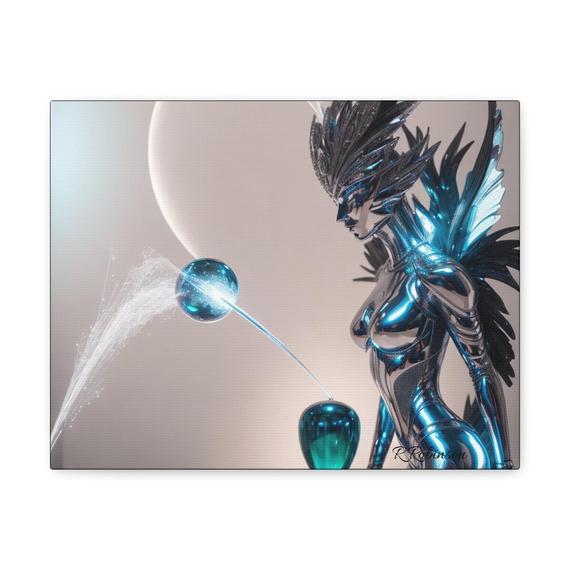 Elevate your interior with the exclusive Plasma Woman No 3 Canvas Gallery Wraps. As the 3rd collectable in the series, these top-quality canvas wraps feature finely textured, artist-grade cotton for exceptional clarity and detail. Made with 100% cotton fabric and a closed MDF backing, these wraps are both durable and stunning. Available in multiple sizes to complement any space.