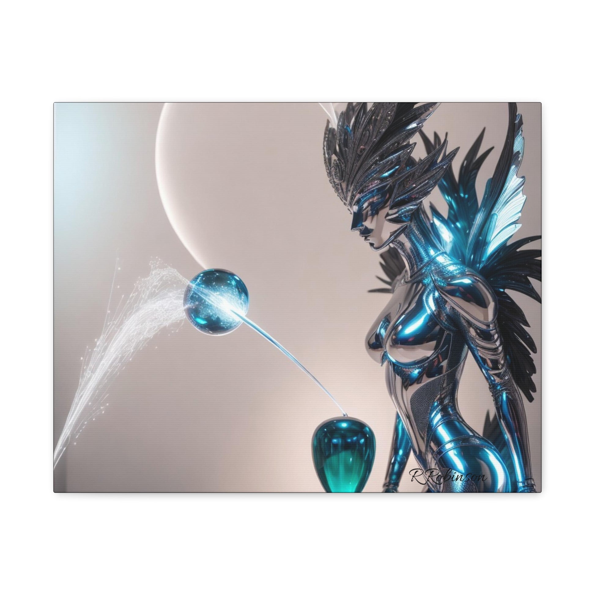 Elevate your interior with the exclusive Plasma Woman No 3 Canvas Gallery Wraps. As the 3rd collectable in the series, these top-quality canvas wraps feature finely textured, artist-grade cotton for exceptional clarity and detail. Made with 100% cotton fabric and a closed MDF backing, these wraps are both durable and stunning. Available in multiple sizes to complement any space.