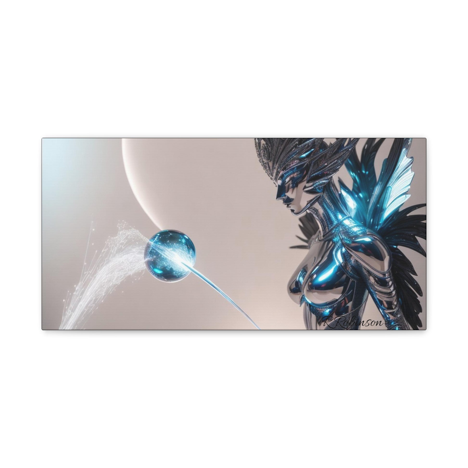 Elevate your interior with the exclusive Plasma Woman No 3 Canvas Gallery Wraps. As the 3rd collectable in the series, these top-quality canvas wraps feature finely textured, artist-grade cotton for exceptional clarity and detail. Made with 100% cotton fabric and a closed MDF backing, these wraps are both durable and stunning. Available in multiple sizes to complement any space.