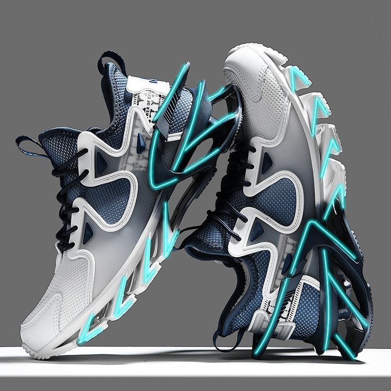 Step up your game with these Men's Custom Zapatillas Breathable Sports Shoes! Featuring a mesh upper for unbeatable airflow, they keep your feet cool whether you're hitting the track or the streets. Built tough with a TPU outsole and EVA midsole, they offer lasting support and grip on any surface.&nbsp; Make these kicks truly your own. Stylish, comfy, and ready for anything—these sneakers bring fun and flair to every step you take.