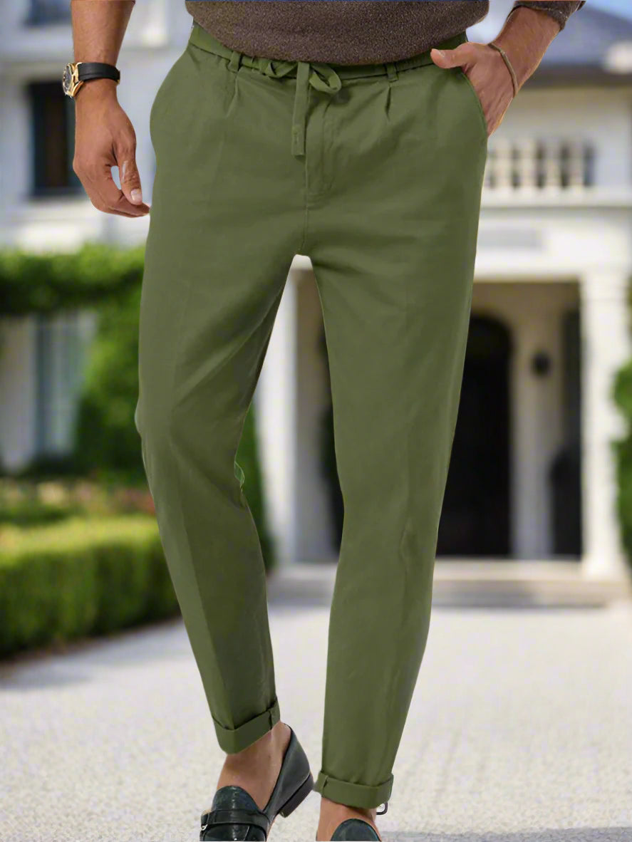 Upgrade your wardrobe with our New men's trendy business straight solid color casual trousers. Designed for both comfort and style, these trousers come in a Black Friday Christmas Bundle - 4 for $100, allowing you to mix and match different colors and patterns. Made from high-quality 90% Polyester and 10% Elastane/Spandex material, these trousers are true to size and feature a slight elasticity for a perfect fit. Perfect for spring-summer season, these woven leisure-style pants weigh only 253 g and come wit
