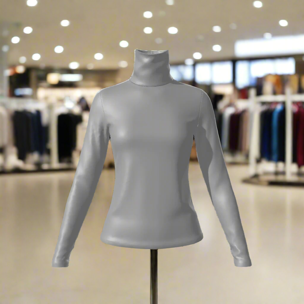 Elevate your wardrobe with our Women's Turtle Neck Top. Made from a luxurious blend of 95% polyester and 5% spandex, this top offers high stretch and a moderate thickness for comfort and style. Perfect for any occasion, from daily casual to special events, this top features a turtleneck and long sleeves for an elegant and sophisticated look. Care instructions are included for easy maintenance. Experience the ultimate in comfort and fashion with our Women's Turtle Neck Top.