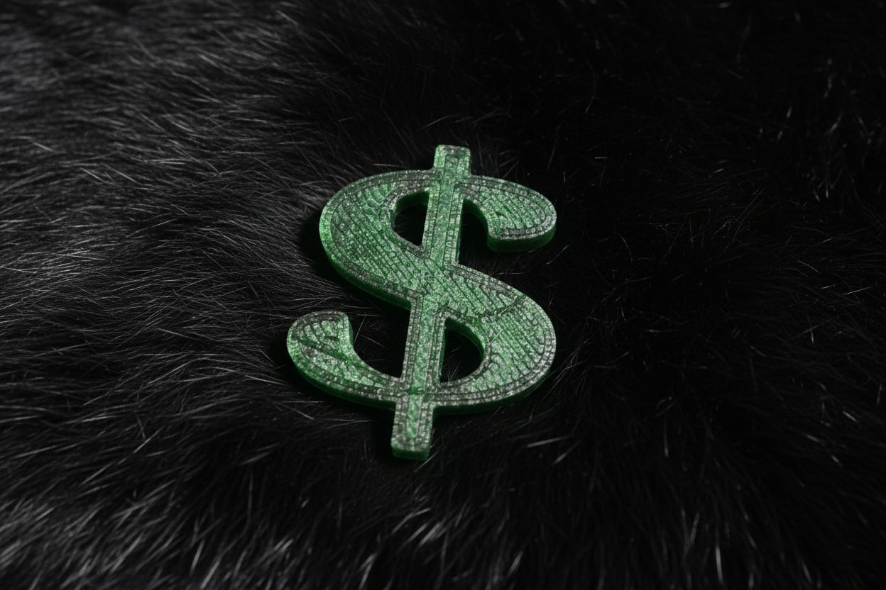 Elevate your sneaker game with Green Money Bling—the dynamic shoe charm that transforms with every step. Watch as premium rhinestones catch light and shift color with movement, creating an eye-catching effect that demands attention. Crafted with non-toxic adhesive and durable 2-3mm stones, this 2.5" × 2" charm stays put through daily wear. Start with the plain version or customize with our separate bling kits to match your style. Built for teens and adults who want their kicks to stand out. Sturdy, long-las