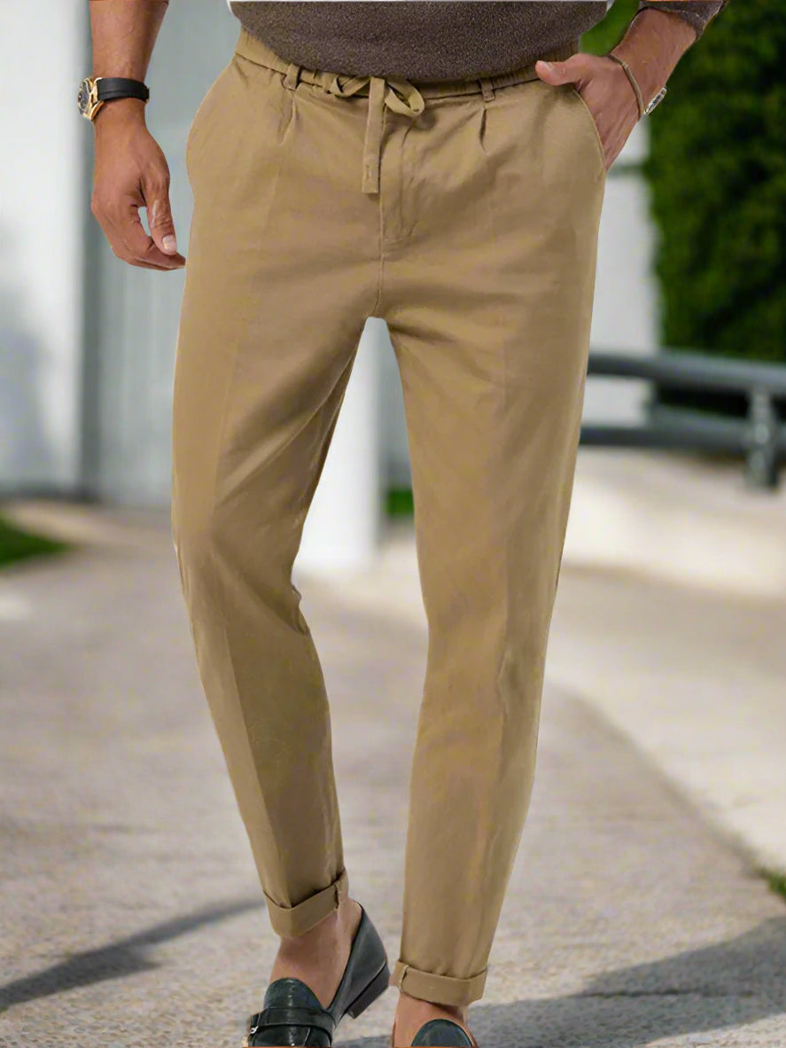 Upgrade your wardrobe with our New men's trendy business straight solid color casual trousers. Designed for both comfort and style, these trousers come in a Black Friday Christmas Bundle - 4 for $100, allowing you to mix and match different colors and patterns. Made from high-quality 90% Polyester and 10% Elastane/Spandex material, these trousers are true to size and feature a slight elasticity for a perfect fit. Perfect for spring-summer season, these woven leisure-style pants weigh only 253 g and come wit