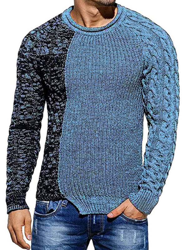 Transform your winter wardrobe with our Black Friday Christmas Bundle 4 For $100. Featuring our Men's New Spliced Colors long sleeve knitted slim sweater, this bundle offers versatile and stylish options for any occasion. Made with 100% Acrylic for comfort and slight elasticity, this leisure-style sweater is perfect for the autumn-winter season. Mix and match for endless possibilities and elevate your style with our exclusive bundle.