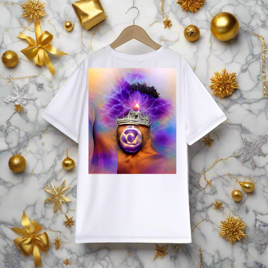 Indulge in luxury with our Crown Chakra T-Shirt Black Friday Christmas Bundle. Get 5 for $100, mix and match. Made from 92% polyester and 8% spandex, our butterfly cloth material offers unparalleled elasticity and durability. Feel confident in true-to-size sizing. Elevate your wardrobe with this premium bundle.