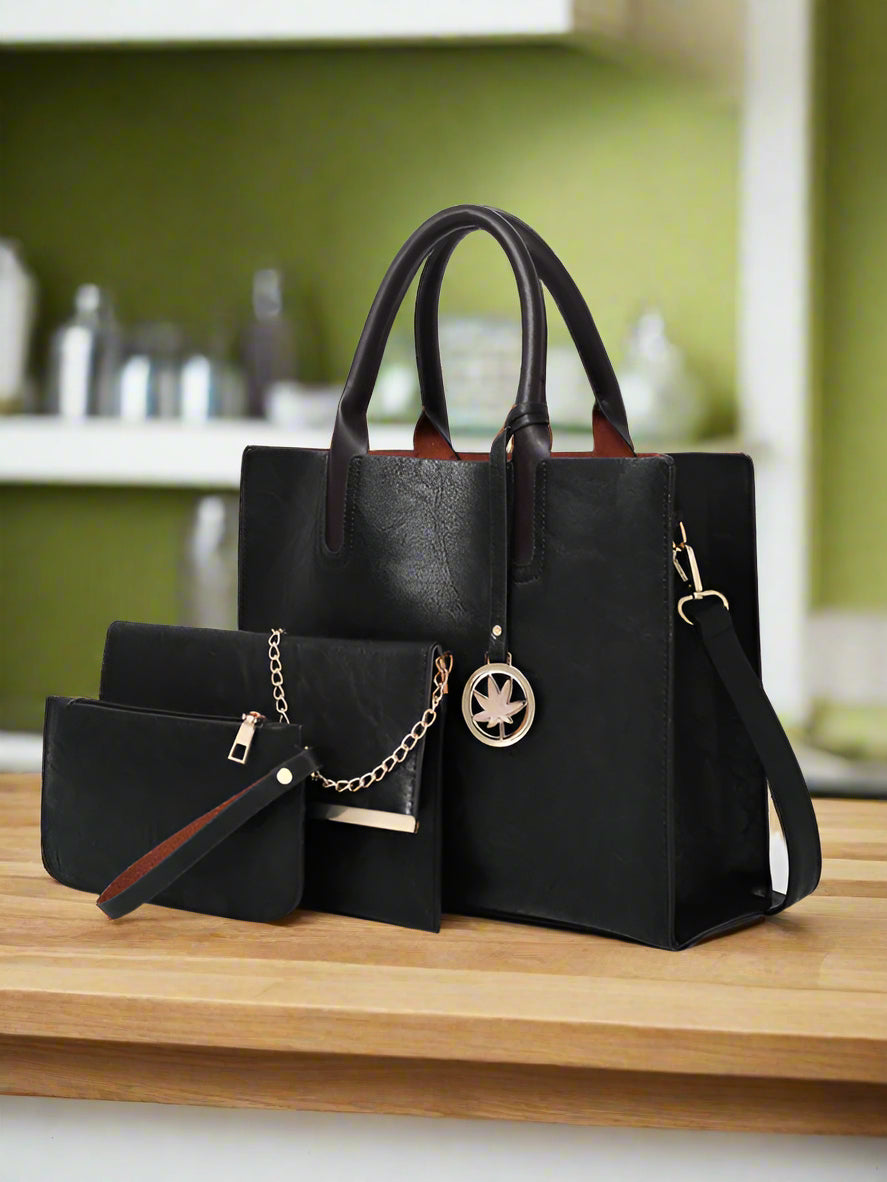 Elevate your style with the New Mother-in-law Bag. Crafted with 100% PU and solid pattern, this spacious bag exudes luxury. Its lightweight composite material and true-to-size fit make it the perfect choice for spring and summer. Keep your essentials organized with its convenient multiple pieces and be sure to make a statement wherever you go.