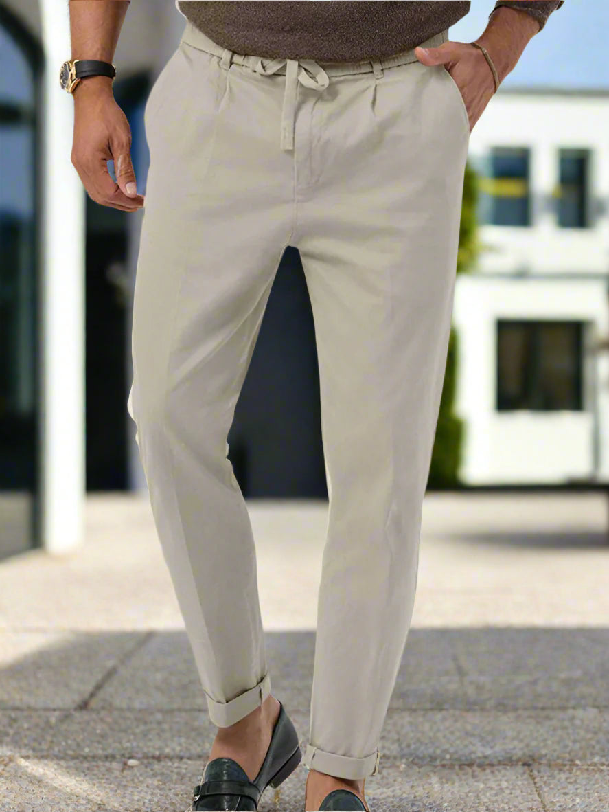 Upgrade your wardrobe with our New men's trendy business straight solid color casual trousers. Designed for both comfort and style, these trousers come in a Black Friday Christmas Bundle - 4 for $100, allowing you to mix and match different colors and patterns. Made from high-quality 90% Polyester and 10% Elastane/Spandex material, these trousers are true to size and feature a slight elasticity for a perfect fit. Perfect for spring-summer season, these woven leisure-style pants weigh only 253 g and come wit