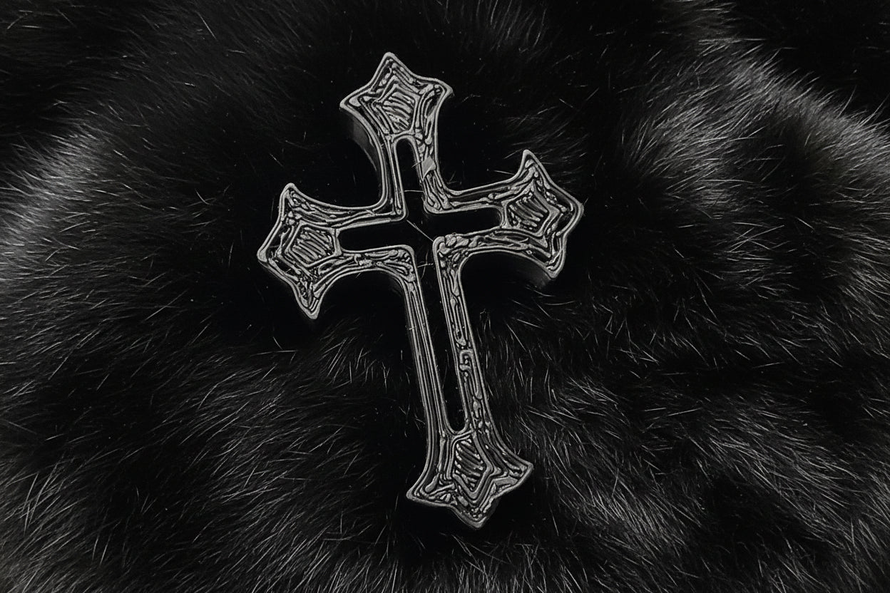 Transform your kicks with Cross Bling—the dynamic shoe charm that steals the show. Watch it shimmer and shift with every step as light dances across premium 2-3mm rhinestones. At 2.5" wide and 2" long, this eye-catching accessory delivers serious sparkle without the toxic glue. Built to last through countless wears, Cross Bling is the collectible charm that keeps giving. Start with the plain version and customize with our separate bling kits—mix, match, and trade with friends. It's the accessory that 